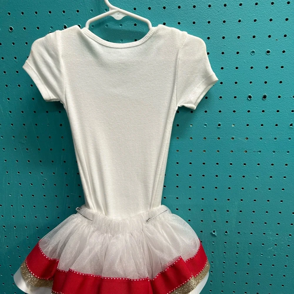 Carter's Santa Baby 2 Piece Outfit with tutu skirt 18M NWT